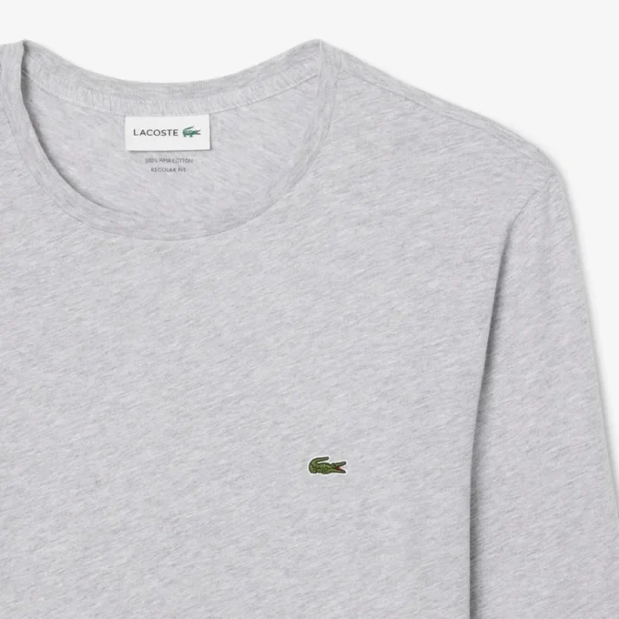 Langarm-T-Shirt aus Pima-Baumwolle für Herren