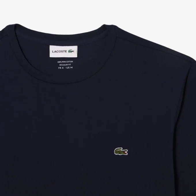 Langarm-T-Shirt aus Pima-Baumwolle für Herren