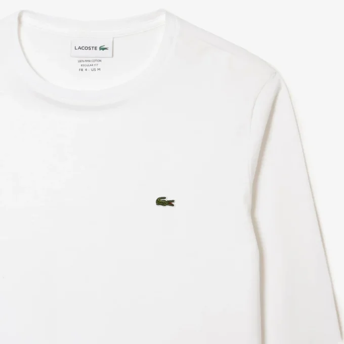 Langarm-T-Shirt aus Pima-Baumwolle für Herren
