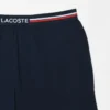 Lange Boxershorts für Herren mit gestreiftem Bund