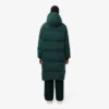 Lange Oversize-Daunenjacke für Damen