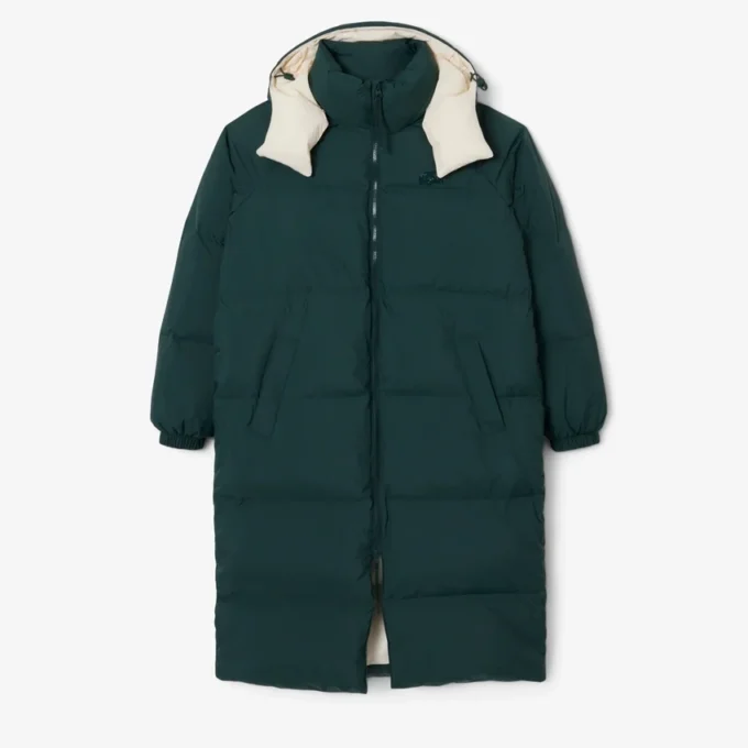 Lange Oversize-Daunenjacke für Damen