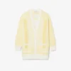 Langer Cardigan „Tennis Court“