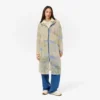 Langer, oversized, wasserabweisender Parka für Damen