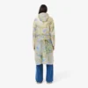Langer, oversized, wasserabweisender Parka für Damen