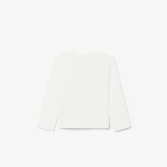 Langärmliges Baumwoll-T-Shirt