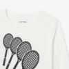 Langärmliges Baumwoll-T-Shirt