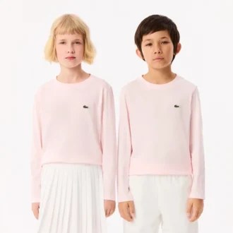 Langärmliges Baumwoll-T-Shirt für Kinder