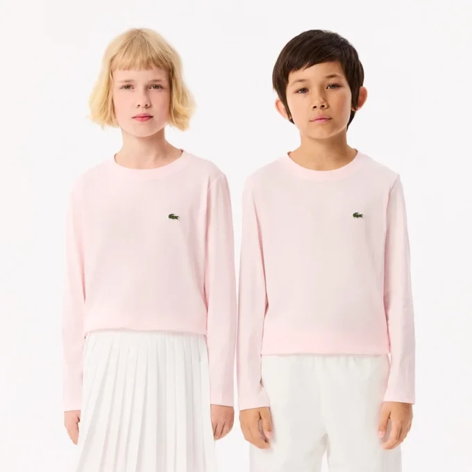 Langärmliges Baumwoll-T-Shirt für Kinder