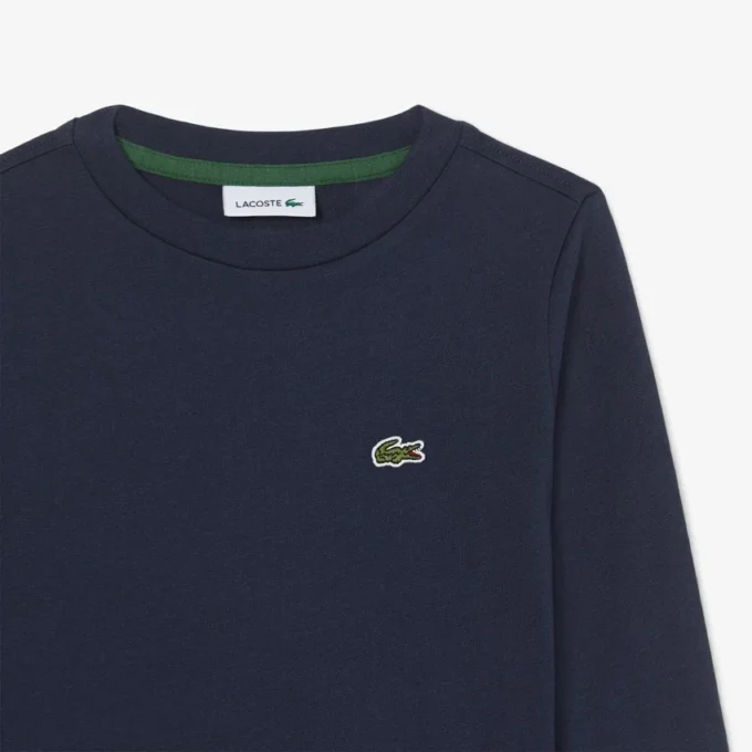 Langärmliges Baumwoll-T-Shirt für Kinder