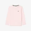 Langärmliges Baumwoll-T-Shirt für Kinder