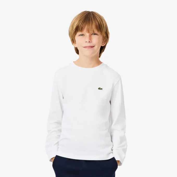 Langärmliges Baumwoll-T-Shirt für Kinder