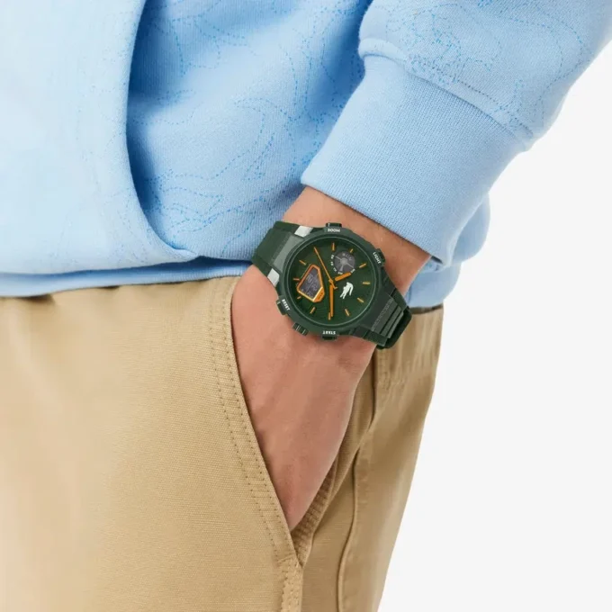 Lc33 Analog- und Digital-Silikonuhr