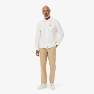 Leichte Baumwoll-Cargohose für Herren in Regular Fit