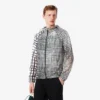 Leichte Sportjacke für Herren mit Krokodil-Print