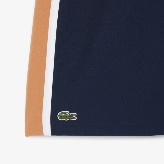 Leichte Tennis-Shorts für Herren mit Colorblock-Streifen