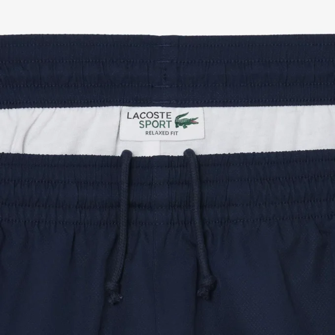 Leichte Tennis-Shorts für Herren mit Colorblock-Streifen