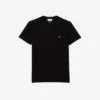 Leichtes Herren-T-Shirt aus Pima-Baumwolle mit V-Ausschnitt