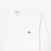 Leichtes Herren-T-Shirt aus Pima-Baumwolle mit V-Ausschnitt