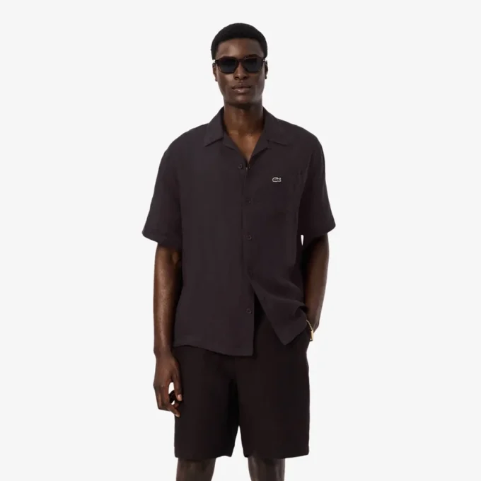 Leinenhemd in Relaxed Fit