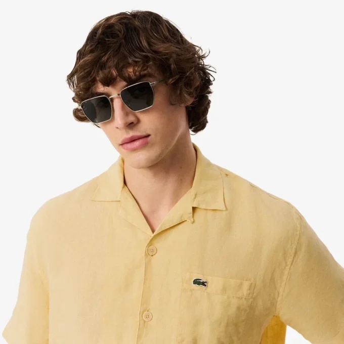 Leinenhemd in Relaxed Fit