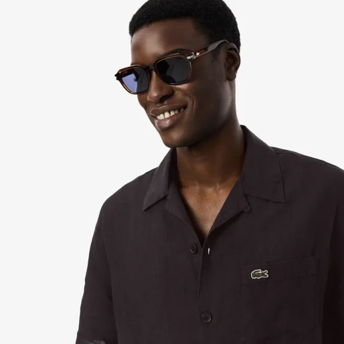 Leinenhemd in Relaxed Fit