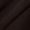 Locker sitzender Strickcardigan aus gerippter Baumwolle