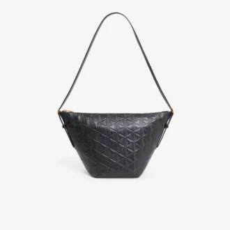 Maheki Hobo-Tasche aus geprägtem Leder