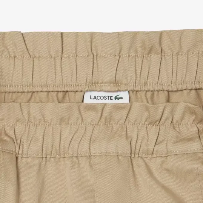 Mädchen-Cargohose aus Baumwolltwill