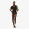 Mesh-Slip mit hoher Taille