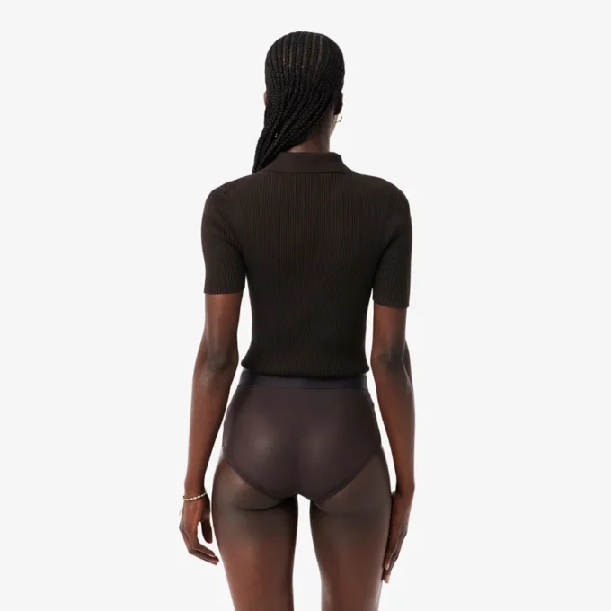 Mesh-Slip mit hoher Taille
