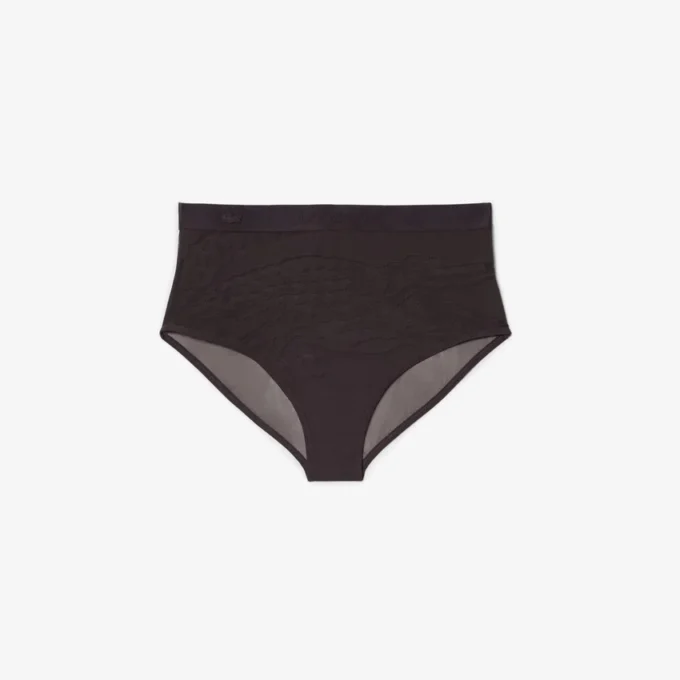 Mesh-Slip mit hoher Taille
