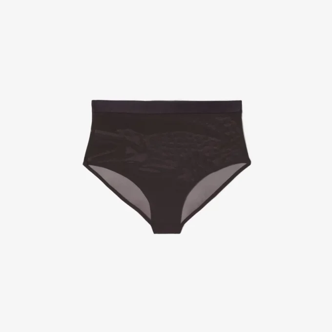 Mesh-Slip mit hoher Taille
