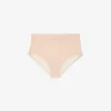 Mesh-Slip mit hoher Taille