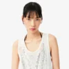Mesh-Tanktop mit Häkeloptik
