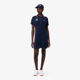 Miami Open Edition Polo-Kragen-Kleid