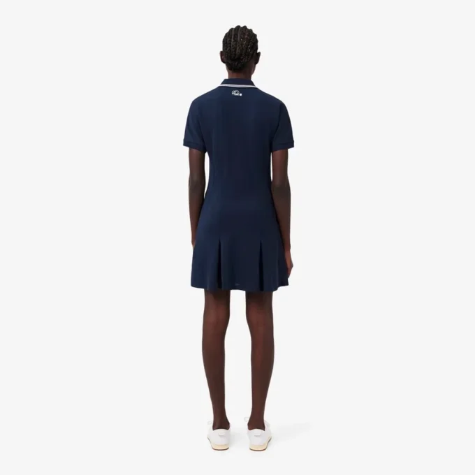 Miami Open Edition Polo-Kragen-Kleid