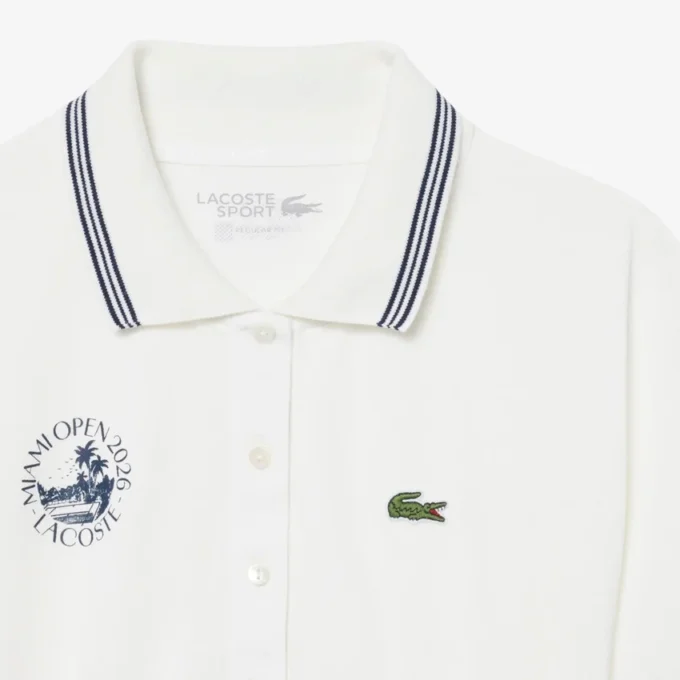 Miami Open Edition Polo-Kragen-Kleid