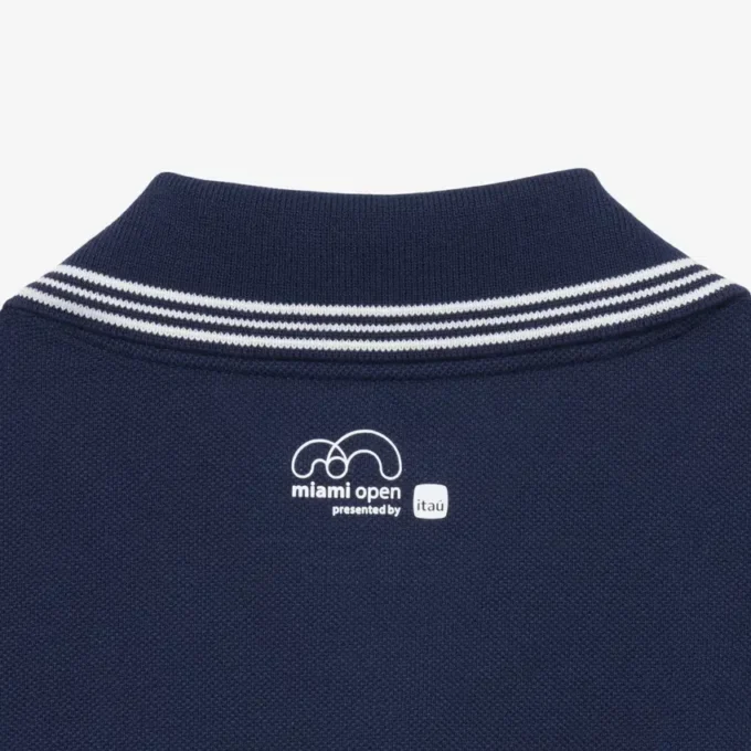 Miami Open Edition Polo-Kragen-Kleid