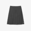 Midi-Rock aus plissiertem Flanell für Damen