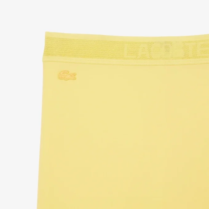 Mikrofaser-Radsportshorts mit hoher Taille