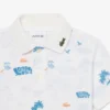 Mini-Poloshirt mit Piqué-Print