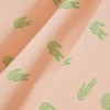 Mittellange Retroshorts mit Krokodil-Print