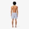 Mittellange Retroshorts mit Krokodil-Print