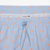 Mittellange Retroshorts mit Krokodil-Print