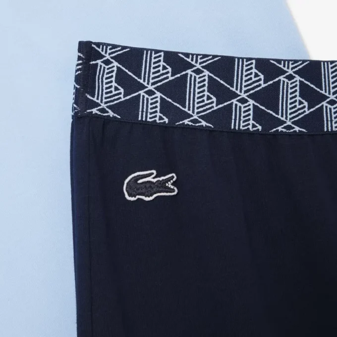 Monogram Jersey-Pyjama-Set für Herren
