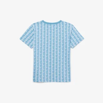 Monogramm-Baumwoll-T-Shirt