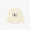 Neopren-Sweatshirt mit gesticktem Emblem