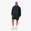 Nylon-Cargo-Shorts für Herren mit Ombra-Print