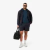 Nylon-Cargo-Shorts für Herren mit Ombra-Print